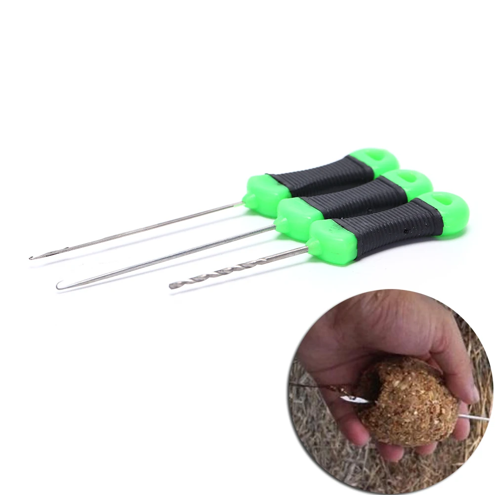 Boilie Needle Tool Bait Loading Carp Fishing Fishing Accessories Tackle Fishing Feeder 3Pcs
Boilie Needle Tool Bait Loading Carp Fishing Fishing Accessories Tackle Fishing Feeder 3Pcs