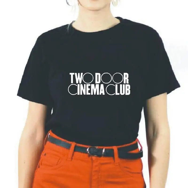 Женская футболка с круглым вырезом Twodoor Cinema Club летняя хлопковая Футболка в стиле