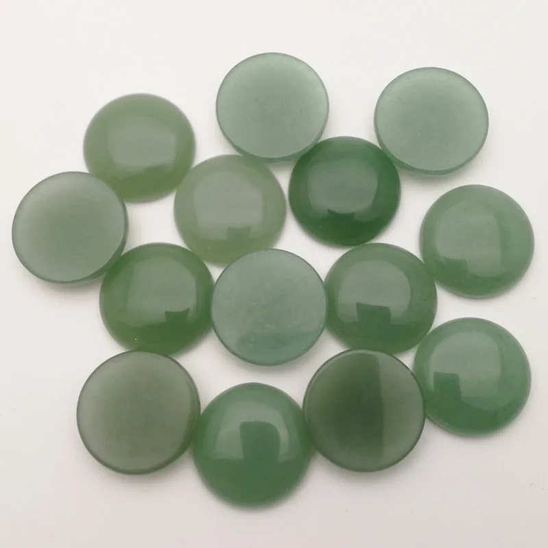 Fashion natural Green Aventurin stone beads 25mm round cab cabochon no hole Wholesale 12pcs for DIY jewelry making free shipping
Fashion natural Green Aventurin stone beads 25mm round cab cabochon no hole Wholesale 12pcs for DIY jewelry making free shipping