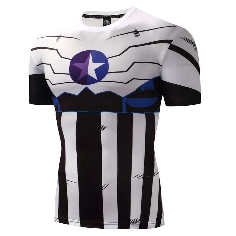 Superhero compression shirt fitness tights short-sleeved T-shirt summer men's T-shirt clothes outfit cosplay party free shipping
Superhero compression shirt fitness tights short-sleeved T-shirt summer men's T-shirt clothes outfit cosplay party free shipping