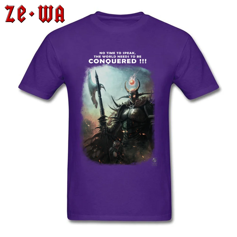 Camisa Black Knight Round Neck Tshirts Summer Autumn Tops T Shirt Short Sleeve for Men 2018 New Cotton Fabric Casual T-Shirt Black Knight purple