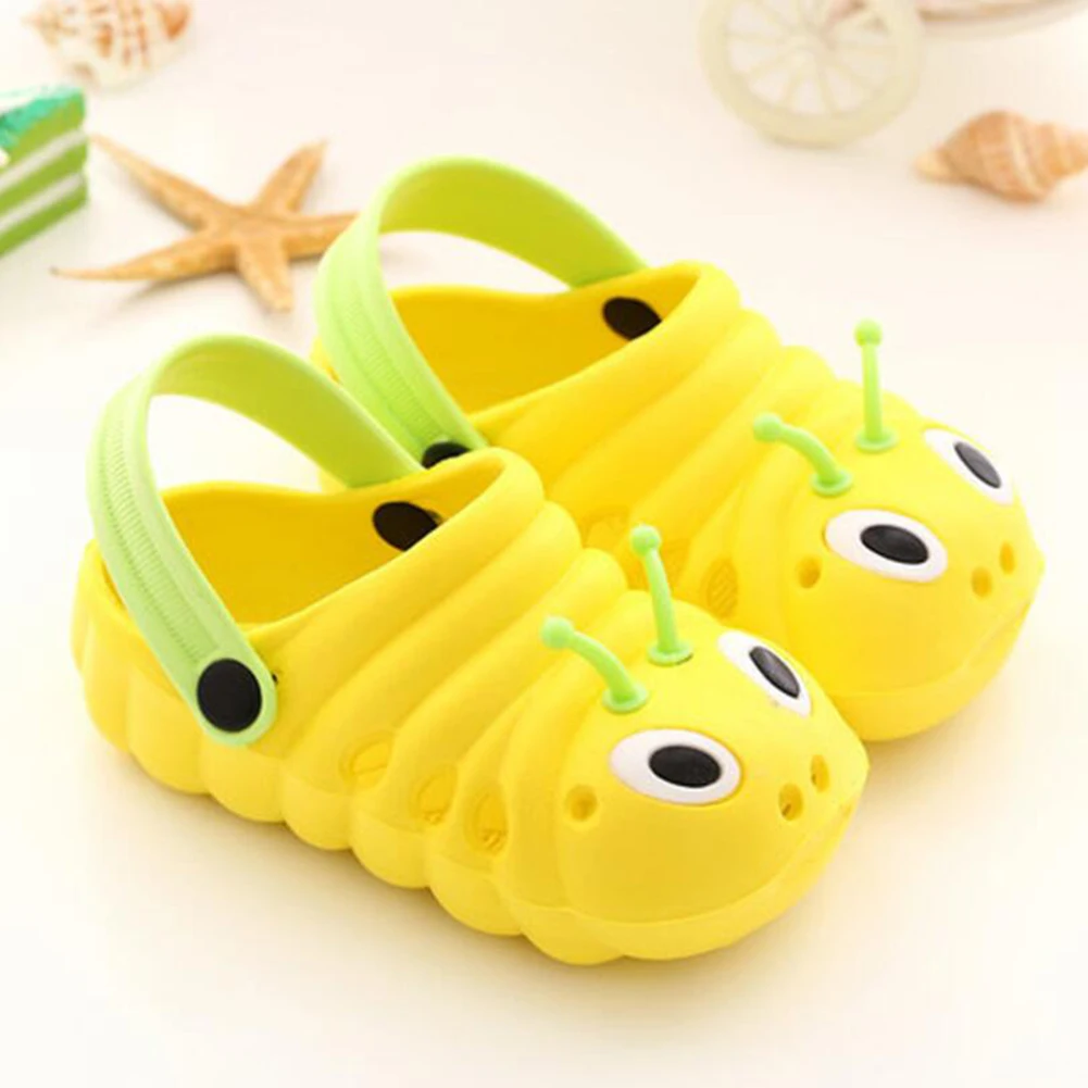 Kid Summer Breathable Caterpillar Sandals Slippers Caterpillar Cartoon Anmial Sandals Boys Girls Beach Hole Baby Outdoor Shoes
Kid Summer Breathable Caterpillar Sandals Slippers Caterpillar Cartoon Anmial Sandals Boys Girls Beach Hole Baby Outdoor Shoes