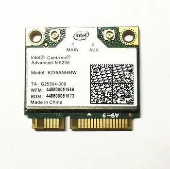 Wireless Adapter Card 300Mbps Wifi Bluetooth for Intel Advanced-N 6235 6235AN 6235ANHMW N Half Mini PCI-E 5Ghz +BT 4.0 for dell
Wireless Adapter Card 300Mbps Wifi Bluetooth for Intel Advanced-N 6235 6235AN 6235ANHMW N Half Mini PCI-E 5Ghz +BT 4.0 for dell