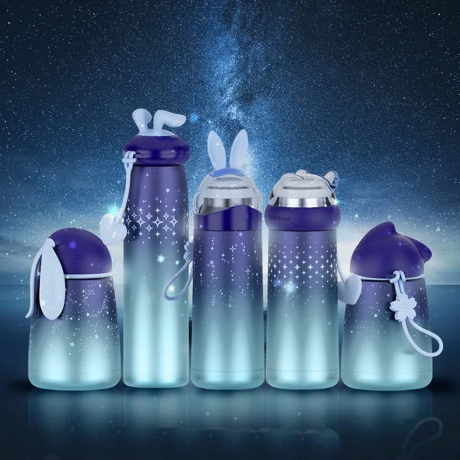 Cute Rabbit Ear Stainless Steel Vacuum Flasks Portable Keep Warm Keep Cold Cute Thermos Cups Girls Bottle For Water
Cute Rabbit Ear Stainless Steel Vacuum Flasks Portable Keep Warm Keep Cold Cute Thermos Cups Girls Bottle For Water