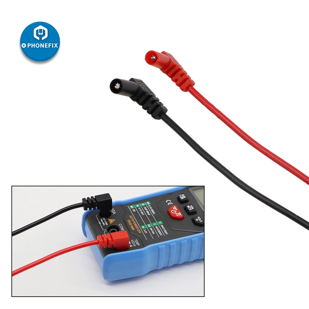 PHONEFIX Universal Probe Test Leads Pin for Digital Multimeter Needle Tip Meter Tester Lead Probe Wire Pen Cable 1000V 20A/10A
PHONEFIX Universal Probe Test Leads Pin for Digital Multimeter Needle Tip Meter Tester Lead Probe Wire Pen Cable 1000V 20A/10A