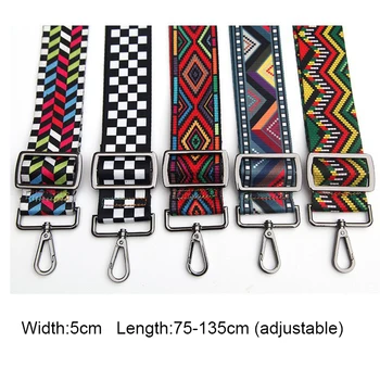 Nylon Colored Bags Replacement Straps Rainbow Belt Accessories Women Adjustable Shoulder Hanger Handbag Decoration Ornament
Nylon Colored Bags Replacement Straps Rainbow Belt Accessories Women Adjustable Shoulder Hanger Handbag Decoration Ornament