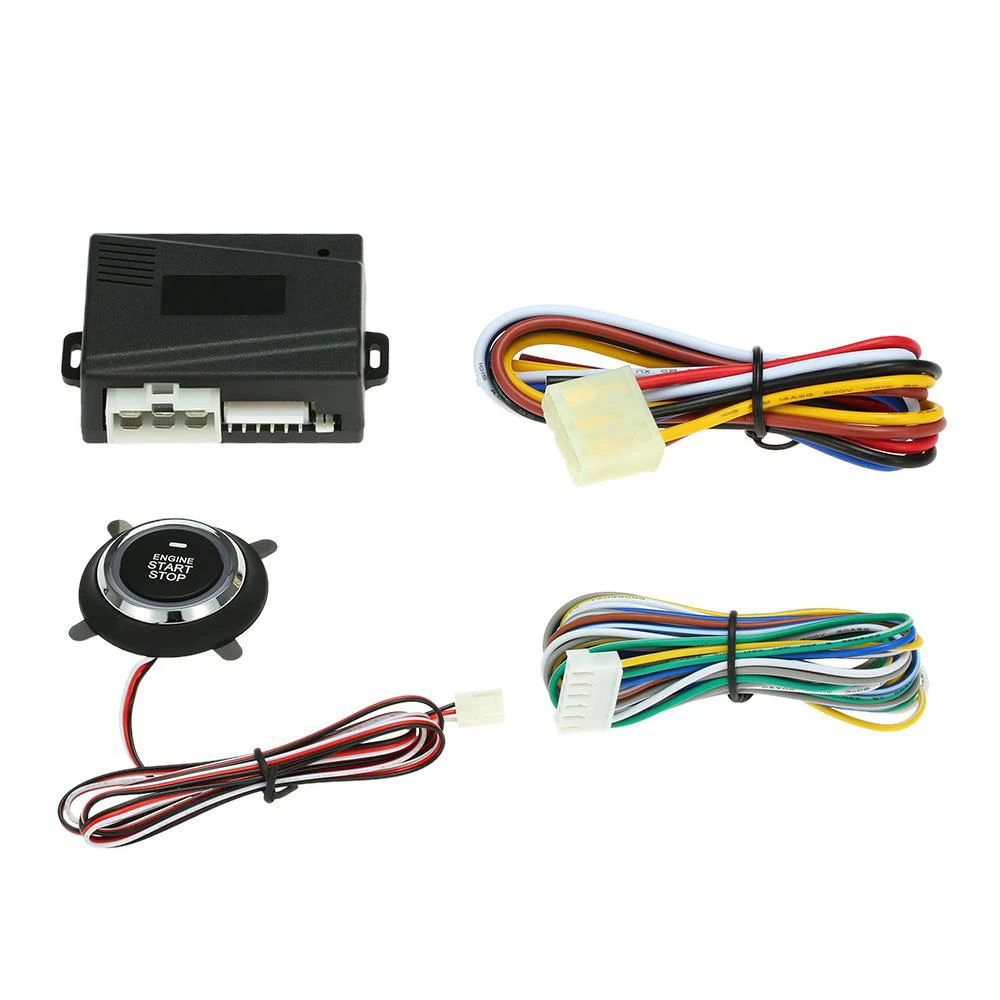 Auto Car Alarm Engine Push Button Start Stop Lock Ignition Switch Keyless Entry System Starter Anti-theft System
Auto Car Alarm Engine Push Button Start Stop Lock Ignition Switch Keyless Entry System Starter Anti-theft System