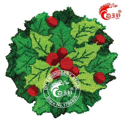 Latch Hook Rug Kits Unfinished Crocheting Tapestry 3D Yarn Needlework Cushion Set for Embroidery Carpet Green Fruit Tree Mat
Latch Hook Rug Kits Unfinished Crocheting Tapestry 3D Yarn Needlework Cushion Set for Embroidery Carpet Green Fruit Tree Mat
