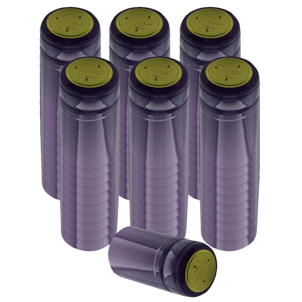 100pcs/lot PVC Heat Shrink Sealing Cap Cover PVC Heat Shrink Capsules For Wine Bottles Red Wine Bottle Caps Corks
100pcs/lot PVC Heat Shrink Sealing Cap Cover PVC Heat Shrink Capsules For Wine Bottles Red Wine Bottle Caps Corks