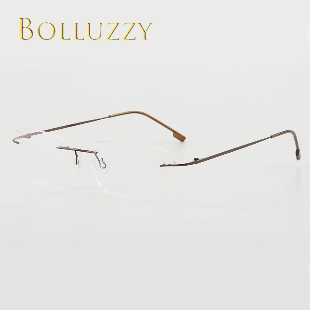 Fashion Men Women Degree Eyeglasses Frame Rimless Ultra Light Business Optical Reading Finding golden Eyewear Eyeglasses Frame
Fashion Men Women Degree Eyeglasses Frame Rimless Ultra Light Business Optical Reading Finding golden Eyewear Eyeglasses Frame