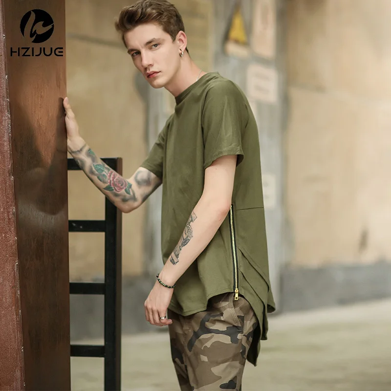 HZIJUE Side Zipper Extended Man Mens Hip Hop Hiphop Swag Long Casual T Shirt Top Tees Justin Bieber Style Clothes Clothing KANYE
HZIJUE Side Zipper Extended Man Mens Hip Hop Hiphop Swag Long Casual T Shirt Top Tees Justin Bieber Style Clothes Clothing KANYE