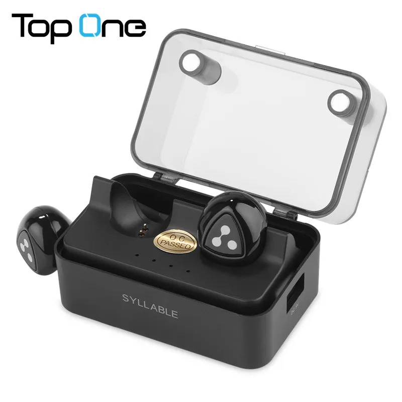 SYLLABLE D900MINI Double-ear Wireless Bluetooth Headset with Convenient Charging Box for Smartphone Tablet for Sport Enthusiasts
SYLLABLE D900MINI Double-ear Wireless Bluetooth Headset with Convenient Charging Box for Smartphone Tablet for Sport Enthusiasts