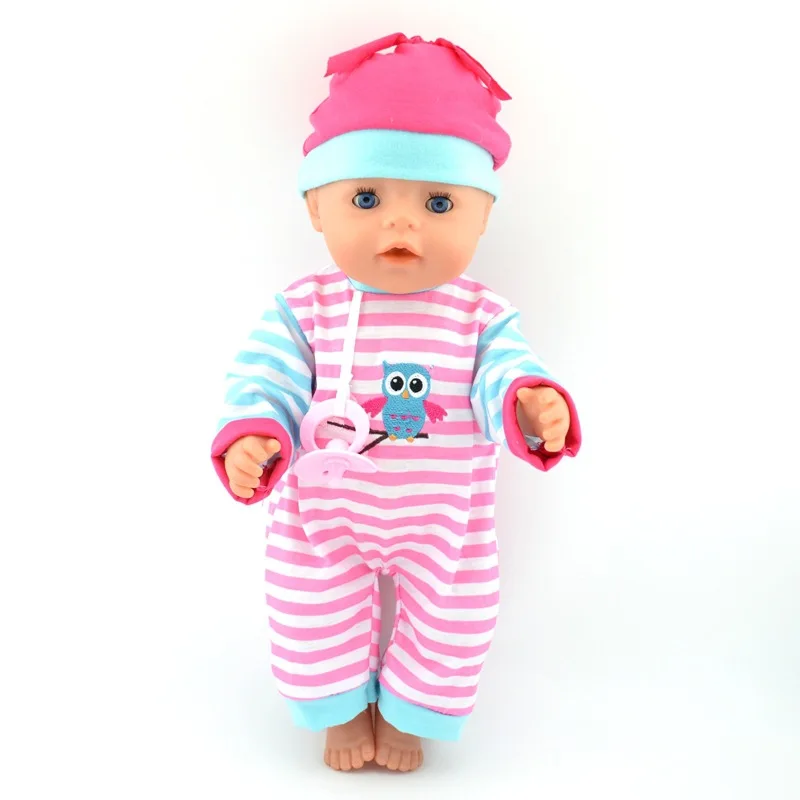 1set=Hair band+coat+pants+Nipple doll clothes Wear fit 43cm Baby Doll Clothes and Accessories,Children best Birthday Gift
1set=Hair band+coat+pants+Nipple doll clothes Wear fit 43cm Baby Doll Clothes and Accessories,Children best Birthday Gift