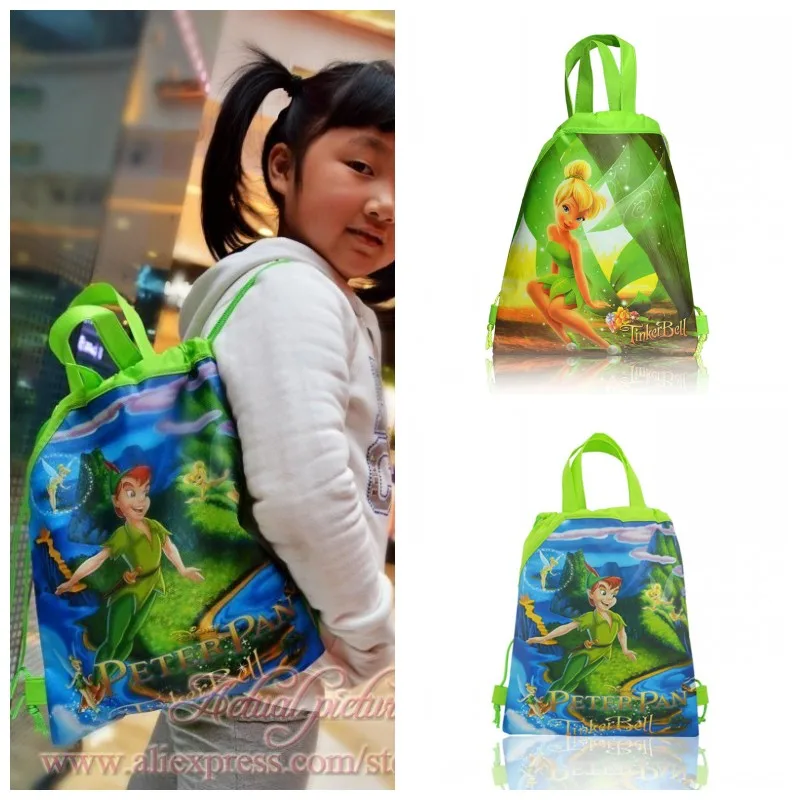 12pcs Peter Pan Children Drawstring Backpacks Bags 34*27CM Non Woven Fabrics Kids Xmas Party Gift Home Storage
12pcs Peter Pan Children Drawstring Backpacks Bags 34*27CM Non Woven Fabrics Kids Xmas Party Gift Home Storage