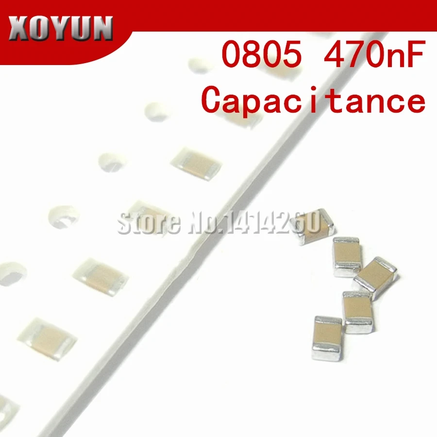 100pcs 0805 470nF X5R Error 10% 25V 0805 474 SMD Thick Film Chip Multilayer Ceramic Capacitor
100pcs 0805 470nF X5R Error 10% 25V 0805 474 SMD Thick Film Chip Multilayer Ceramic Capacitor