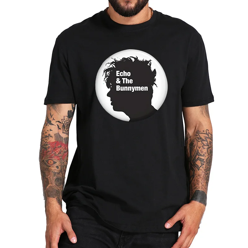 EU Size 100% Cotton T Shirt Punk Band Echo & The Bunnymen Tees Creative Graphic Printed Homme Short Sleeve Casual Tops
EU Size 100% Cotton T Shirt Punk Band Echo & The Bunnymen Tees Creative Graphic Printed Homme Short Sleeve Casual Tops