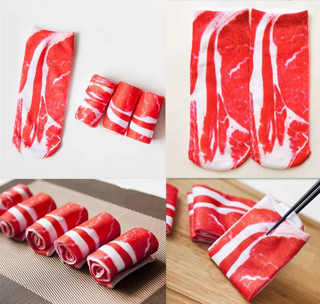 NEW Fashion Pop Unique Painting Art Men 3D Women Sock Pork Meat Sport Socks Boat Short Ankle Print Short Ankle Casual Art Socks
NEW Fashion Pop Unique Painting Art Men 3D Women Sock Pork Meat Sport Socks Boat Short Ankle Print Short Ankle Casual Art Socks