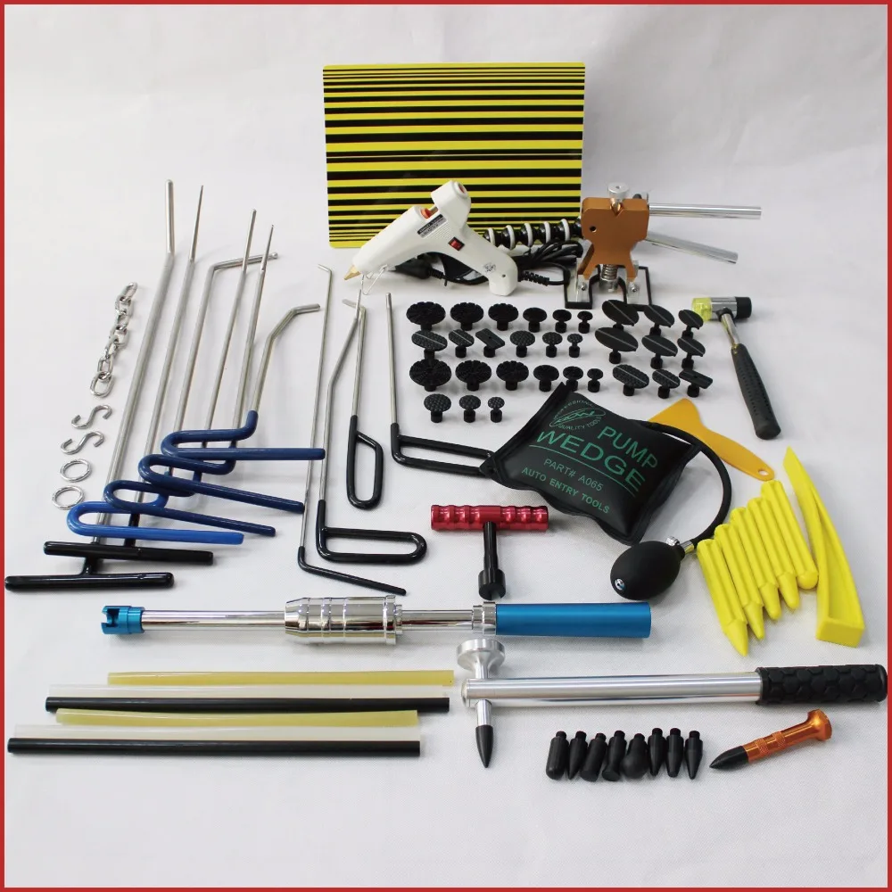 NEW Paintless Hail Repair PDR Dent Lifter Puller Ding Removal Tool Kit Free Shipping PDR-518
NEW Paintless Hail Repair PDR Dent Lifter Puller Ding Removal Tool Kit Free Shipping PDR-518