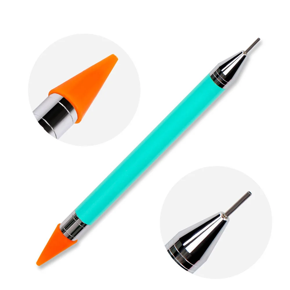 1pc Nail Rhinestone Picker Dotting Pen With Replaceable Wax Head Storage Box Acrylic Handle Dual-ended DIY Nail Art Design Tool
1pc Nail Rhinestone Picker Dotting Pen With Replaceable Wax Head Storage Box Acrylic Handle Dual-ended DIY Nail Art Design Tool