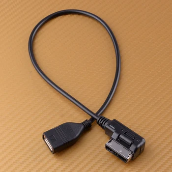 DWCX 1Pc Car Auto AUX Media Interface Cable AMI Adapter Flash Drive MP3 Fit For Mercedes-Benz A B C CLS E GLK SL SLK Class
DWCX 1Pc Car Auto AUX Media Interface Cable AMI Adapter Flash Drive MP3 Fit For Mercedes-Benz A B C CLS E GLK SL SLK Class