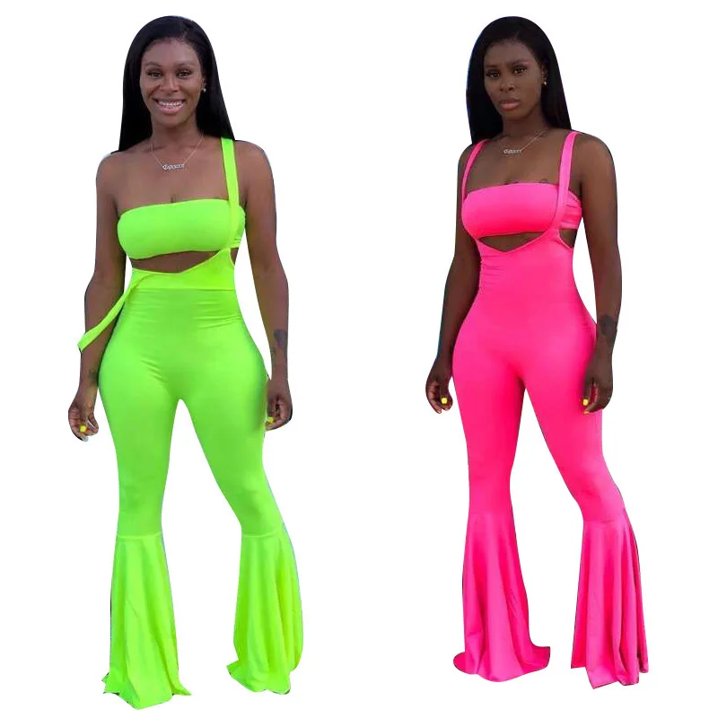 Newest Fashion Women Jumpsuits Sets Two Pieces Strapless Cropped Top and Straps Wide Leg Pants Nightclub Outfits 2 Colors
Newest Fashion Women Jumpsuits Sets Two Pieces Strapless Cropped Top and Straps Wide Leg Pants Nightclub Outfits 2 Colors