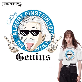Nicediy Famous Scientist Patch Heat Transfers Iron On Patches For T-shirt DIY Craft Stickers Applications For Clothes Decorative
Nicediy Famous Scientist Patch Heat Transfers Iron On Patches For T-shirt DIY Craft Stickers Applications For Clothes Decorative