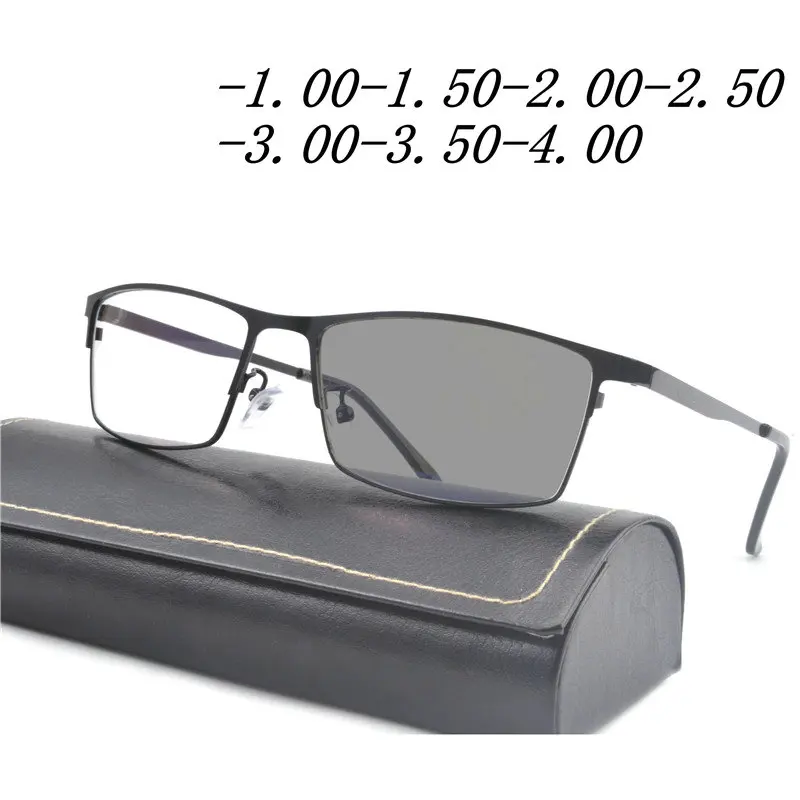 alloy Myopia Sunglasses Photochromic Finished Men Women Myopia Eyeglasses Frame prescription lens Sun glasses Myopia Eyewear FML
alloy Myopia Sunglasses Photochromic Finished Men Women Myopia Eyeglasses Frame prescription lens Sun glasses Myopia Eyewear FML