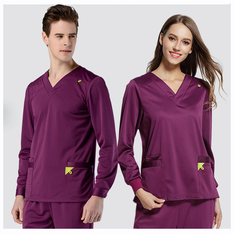 Medical Uniforms Surgeons Women's and Men's Scrub Suits Summer Short Sleeve V-Neck Tops & Pants Beauticians Spa Workwear
Medical Uniforms Surgeons Women's and Men's Scrub Suits Summer Short Sleeve V-Neck Tops & Pants Beauticians Spa Workwear
