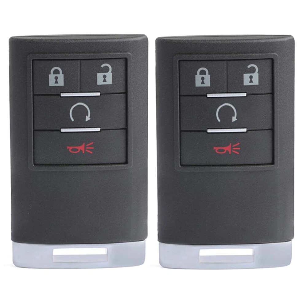 KEYECU 2 Pcs/lot 315MHz Replacement Remote Car Key Fob 3+1 Button for Cadillac STS CTS DTS 2008-2012 FCC ID: OUC600066
KEYECU 2 Pcs/lot 315MHz Replacement Remote Car Key Fob 3+1 Button for Cadillac STS CTS DTS 2008-2012 FCC ID: OUC600066