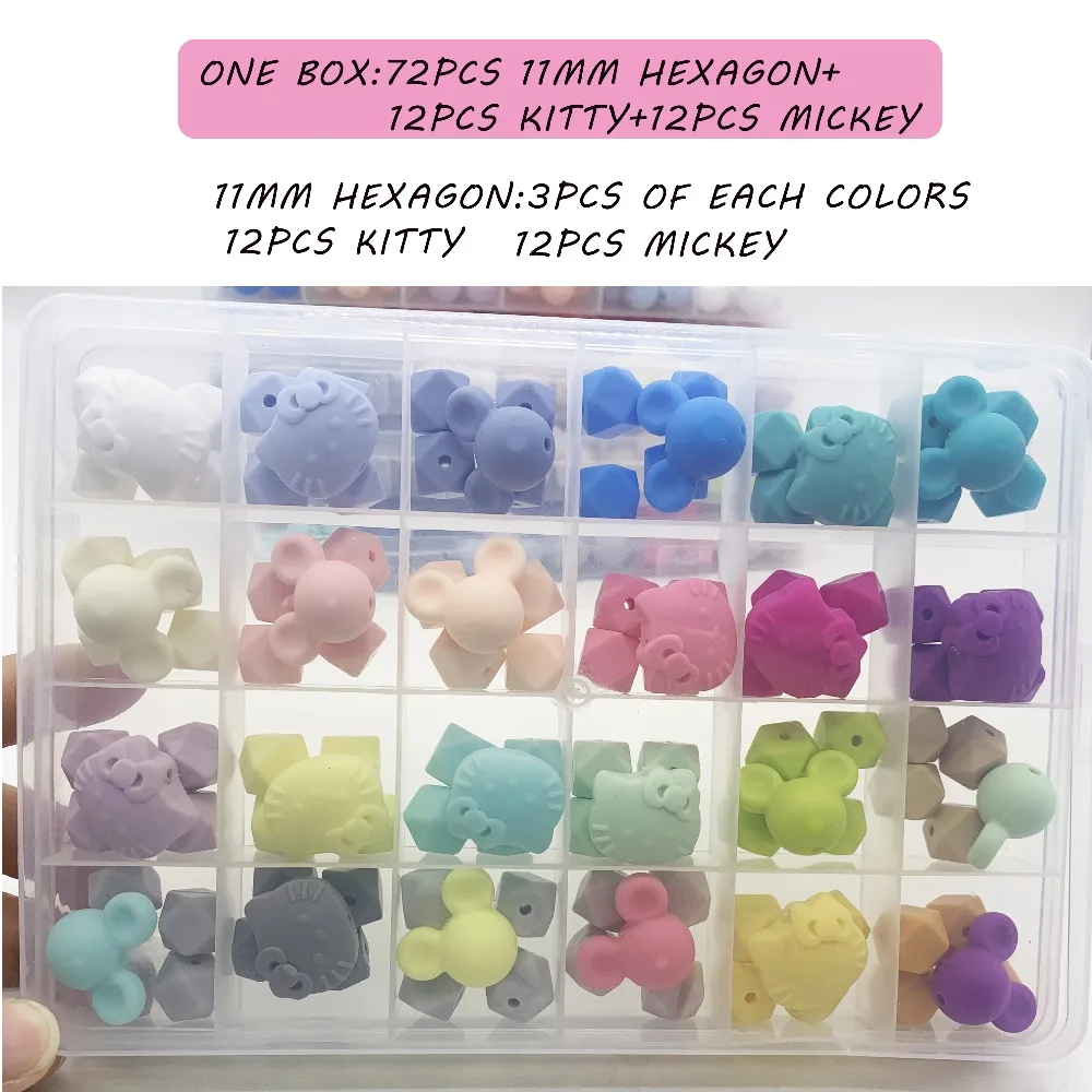 Baby Teether set Silicone Bead Set Food Grade ball beads heart Baby Teething Toy Beech Wooden Accessories Set Beads-handmade set
Baby Teether set Silicone Bead Set Food Grade ball beads heart Baby Teething Toy Beech Wooden Accessories Set Beads-handmade set