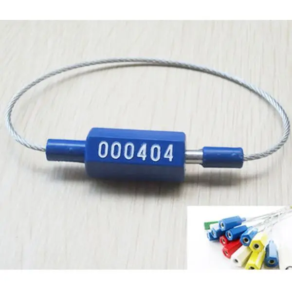 10pcs High Security Cable Ties Lead Seal Container Cable Steel Wire seal Container Seal Lock a variety of specifications
10pcs High Security Cable Ties Lead Seal Container Cable Steel Wire seal Container Seal Lock a variety of specifications