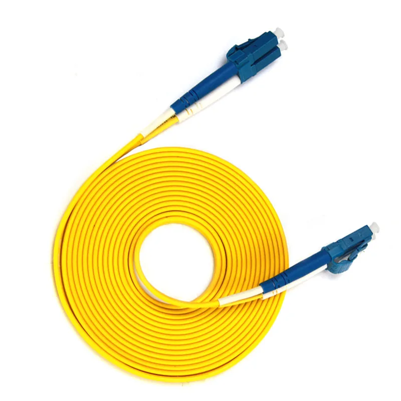 3m (10ft) LC UPC to LC UPC Duplex OS2 Single Mode PVC (OFNR) 3.0mm Fiber Optic Patch Cable
3m (10ft) LC UPC to LC UPC Duplex OS2 Single Mode PVC (OFNR) 3.0mm Fiber Optic Patch Cable