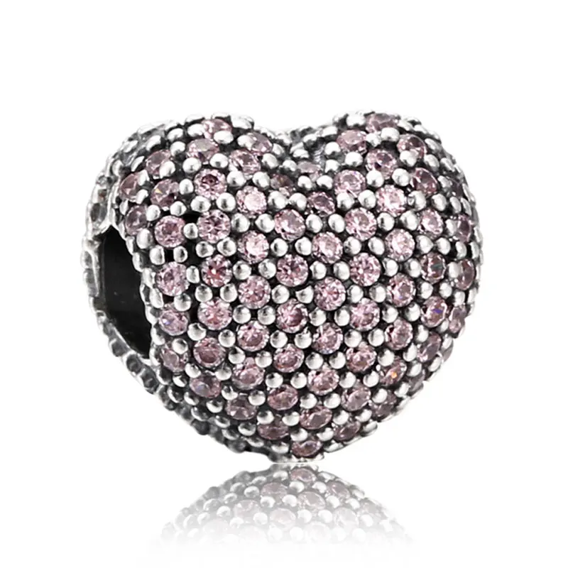 Authentic 925 Sterling Silver Bead Charm Pave Open My Heart Clip Lock Stopper Beads Fit Pandora Bracelet Bangle Diy Jewelry
Authentic 925 Sterling Silver Bead Charm Pave Open My Heart Clip Lock Stopper Beads Fit Pandora Bracelet Bangle Diy Jewelry