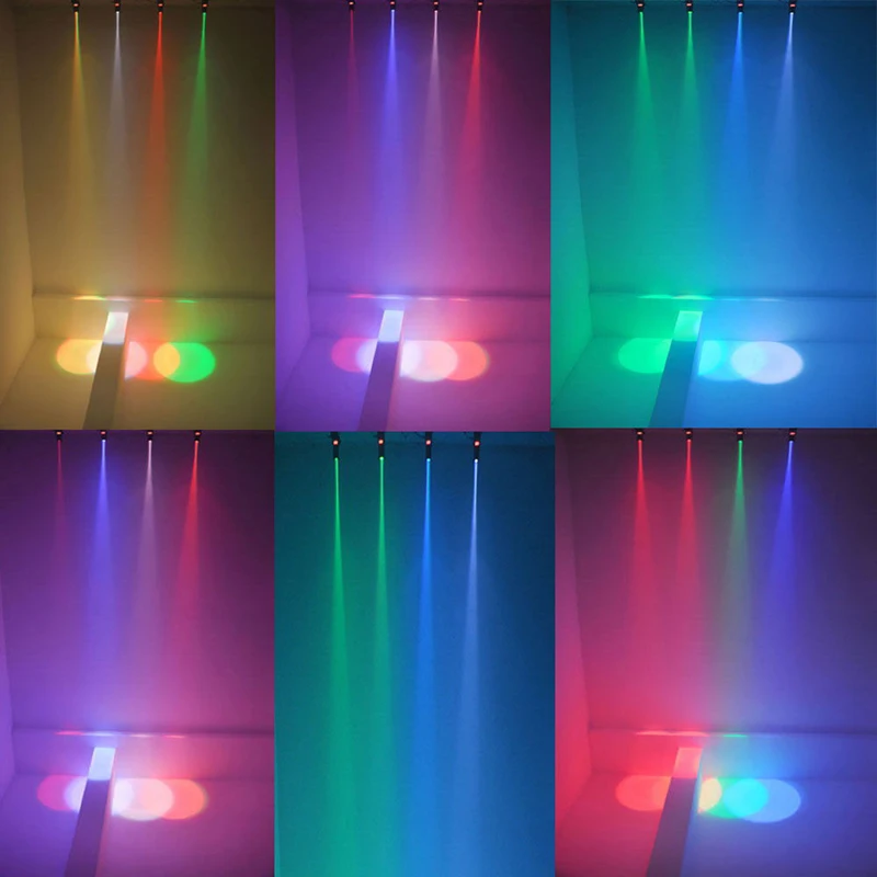 1 Вт RGBW светодиодный сценический светильник ing Pinspot луч Точечный Профессиональный