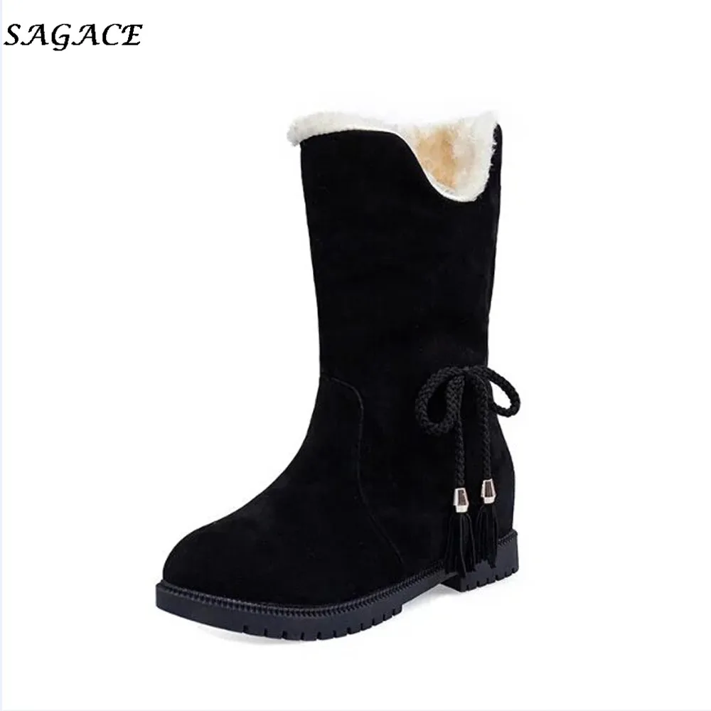 CAGACE Fashion shoes women 2018 warm snow boots heels winter boots new arrival Girls ankle boots women shoes
CAGACE Fashion shoes women 2018 warm snow boots heels winter boots new arrival Girls ankle boots women shoes