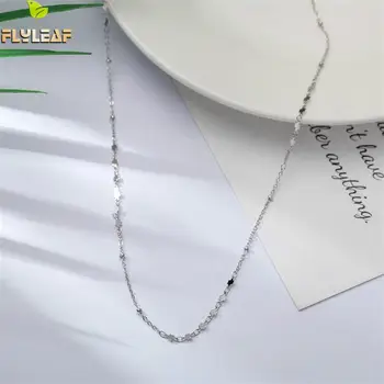 Flyleaf 925 Sterling Silver Necklace Women Star Sequins Fashion Chain Fine Jewelry Simple Necklaces & Pendants High Quality
Flyleaf 925 Sterling Silver Necklace Women Star Sequins Fashion Chain Fine Jewelry Simple Necklaces & Pendants High Quality
