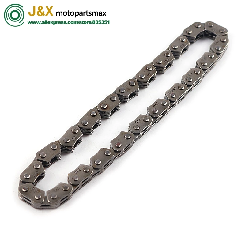 GY6 50cc 41 Links Timing Chain for GY6 50 80 100 139QMB 139QMA Engine Scooters Mopeds TAOTAO JCL SUNL ROKETA
GY6 50cc 41 Links Timing Chain for GY6 50 80 100 139QMB 139QMA Engine Scooters Mopeds TAOTAO JCL SUNL ROKETA