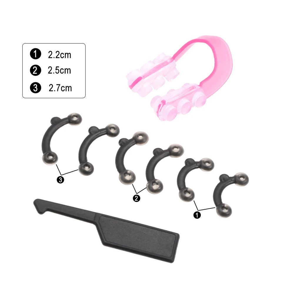 6Pcs/3 Pairs 3 Size Nose Up Lifting Shaper Massage Tool Nose Bridge Straightening Clip Corrector No Pain Nose Shaping Clipper
6Pcs/3 Pairs 3 Size Nose Up Lifting Shaper Massage Tool Nose Bridge Straightening Clip Corrector No Pain Nose Shaping Clipper