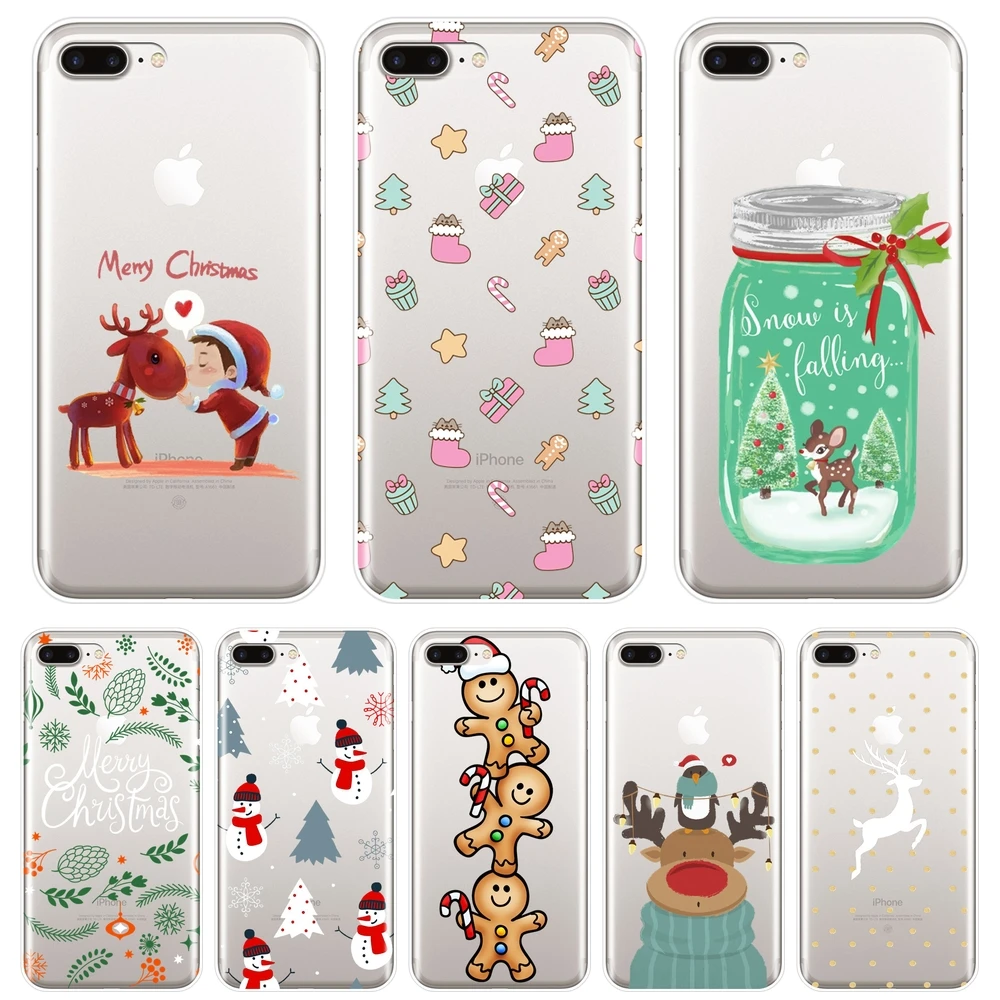 Soft Phone Case For Apple iPhone 6 S 6S 7 8 X XR XS Max Silicone Christmas Deer Tree Cute Back Cover For iPhone 8 7 6S 6 S Plus
Soft Phone Case For Apple iPhone 6 S 6S 7 8 X XR XS Max Silicone Christmas Deer Tree Cute Back Cover For iPhone 8 7 6S 6 S Plus