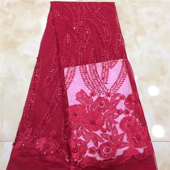 Beautiful flower embroidery tulle textile French net lace fabric with beads for wedding/party dress PDN338(5yards/lot)
Beautiful flower embroidery tulle textile French net lace fabric with beads for wedding/party dress PDN338(5yards/lot)