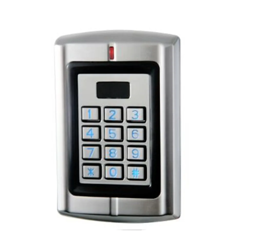 Металлический корпус Водонепроницаемая клавиатура и RFID считыватель доступа для двух дверей
Металлический корпус Водонепроницаемая клавиатура и RFID считыватель доступа для двух дверей