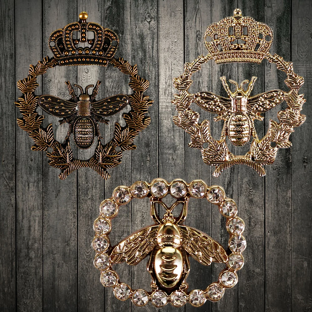Metal Crown Bee Rivets Charm Hook Clasps Sewing Button Garment Decorated Sew On Holes Sewing Supplies Bags Shoes applique
Metal Crown Bee Rivets Charm Hook Clasps Sewing Button Garment Decorated Sew On Holes Sewing Supplies Bags Shoes applique