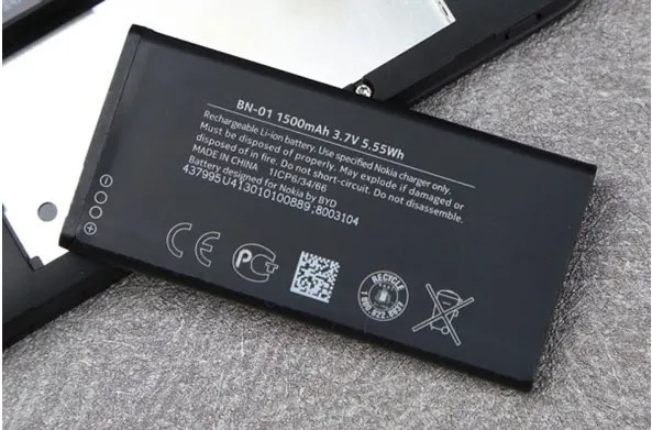ALLCCX high quality mobile phone battery BN-01 for Nokia A110 Normandy RM-1053 RM-980 X X Dual SIM X Plus X+ with good
ALLCCX high quality mobile phone battery BN-01 for Nokia A110 Normandy RM-1053 RM-980 X X Dual SIM X Plus X+ with good