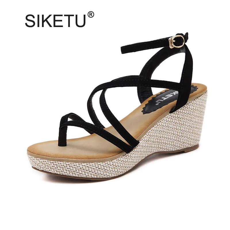 New Women Casual Platform Wedges Sandals Fashion Cross Strap Gladiator Sandals For Women Sexy High Heels Ladies Summer Shoes
New Women Casual Platform Wedges Sandals Fashion Cross Strap Gladiator Sandals For Women Sexy High Heels Ladies Summer Shoes
