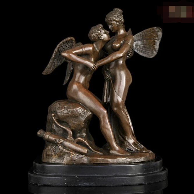 14" Abstract Art Sculpture Decoration Angel Copper Bronze Marble Statue Figurine
14" Abstract Art Sculpture Decoration Angel Copper Bronze Marble Statue Figurine