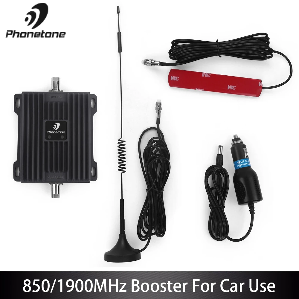 Mobile Signal Booster For Car Use 2G 3G 850/1900MHz Signal Booster 3G Repeater Amplifier Cell Phone Signal Repeater Antenna Kit
Mobile Signal Booster For Car Use 2G 3G 850/1900MHz Signal Booster 3G Repeater Amplifier Cell Phone Signal Repeater Antenna Kit