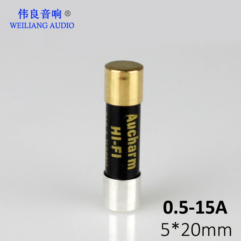 1PCS HIFI Single Crystal Silver Nano Fuse CD Audio Amplifier Tube Amp Fuse 5*20mm 0.5A -15A for amplifier DAC
1PCS HIFI Single Crystal Silver Nano Fuse CD Audio Amplifier Tube Amp Fuse 5*20mm 0.5A -15A for amplifier DAC