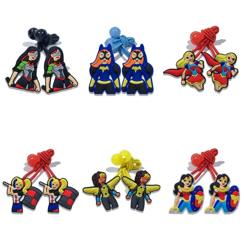 1pair Girls Super Heroes Cool Cartoon Girls Hairband Cute Headwear Hair Accessories PVC+Elastic Band Kid Party Gift Hair Jewelry
1pair Girls Super Heroes Cool Cartoon Girls Hairband Cute Headwear Hair Accessories PVC+Elastic Band Kid Party Gift Hair Jewelry
