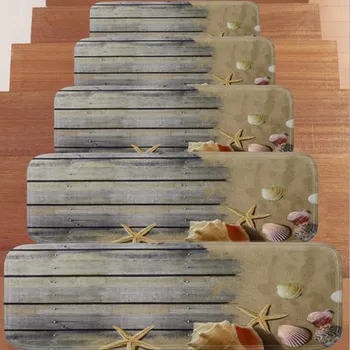 5Pcs Stairs Mat Beach Planks Printing Step Basic Non-Slip Rubber Backing Skid-Resistant Carpet Stair Gripper Home Floor Mat
5Pcs Stairs Mat Beach Planks Printing Step Basic Non-Slip Rubber Backing Skid-Resistant Carpet Stair Gripper Home Floor Mat