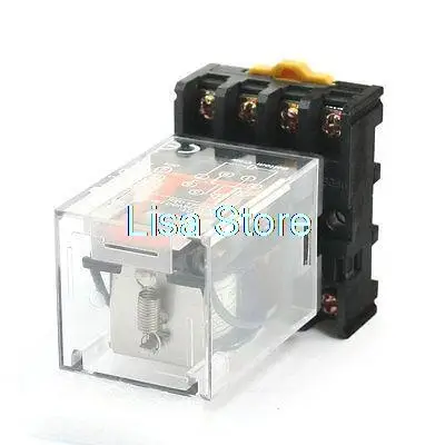 MK2P-I прозрачная пластиковая оболочка DPDT DC24V катушка электромагнитное реле питания w розетка
MK2P-I прозрачная пластиковая оболочка DPDT DC24V катушка электромагнитное реле питания w розетка